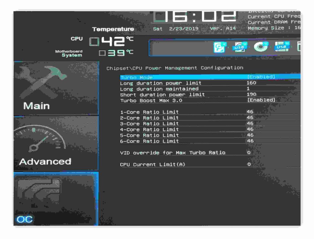 Overclocking Steps