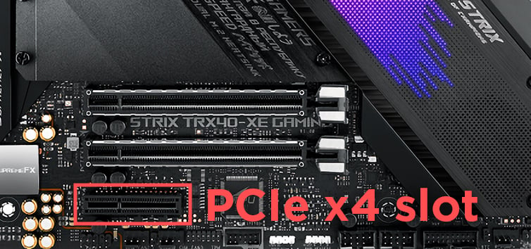 PCIe x4 