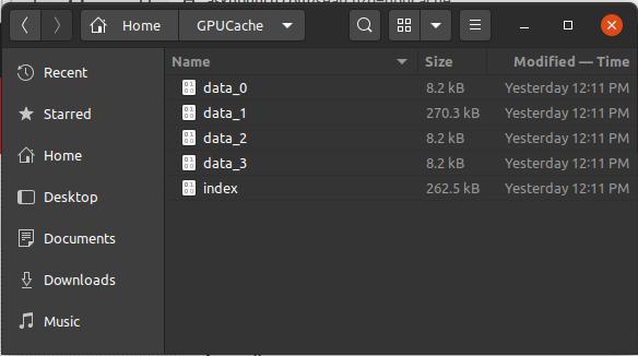 What is a GPU Cache Folder