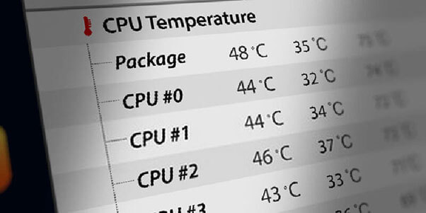 1. Idle Temperatures (30-45°C)