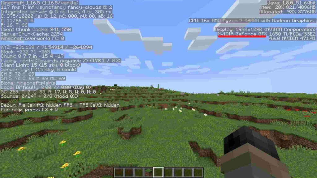 How Minecraft Uses the CPU Or GPU