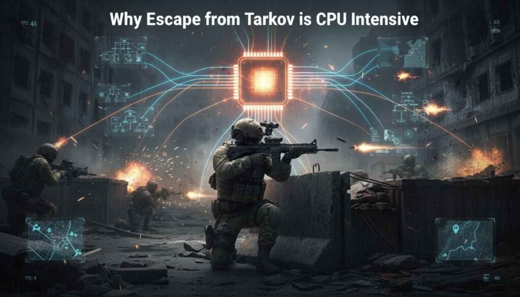 Why Escape from Tarkov is CPU Intensive